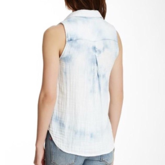 Anthropologie Cloth & Stone Sleeveless Blouse XS - Picture 2 of 3